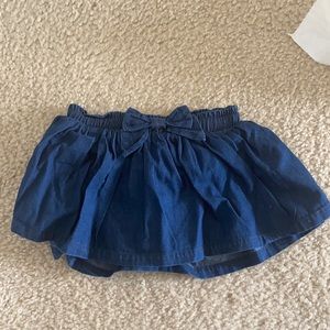 NWT Adorable Baby Denim Skirt 12 month